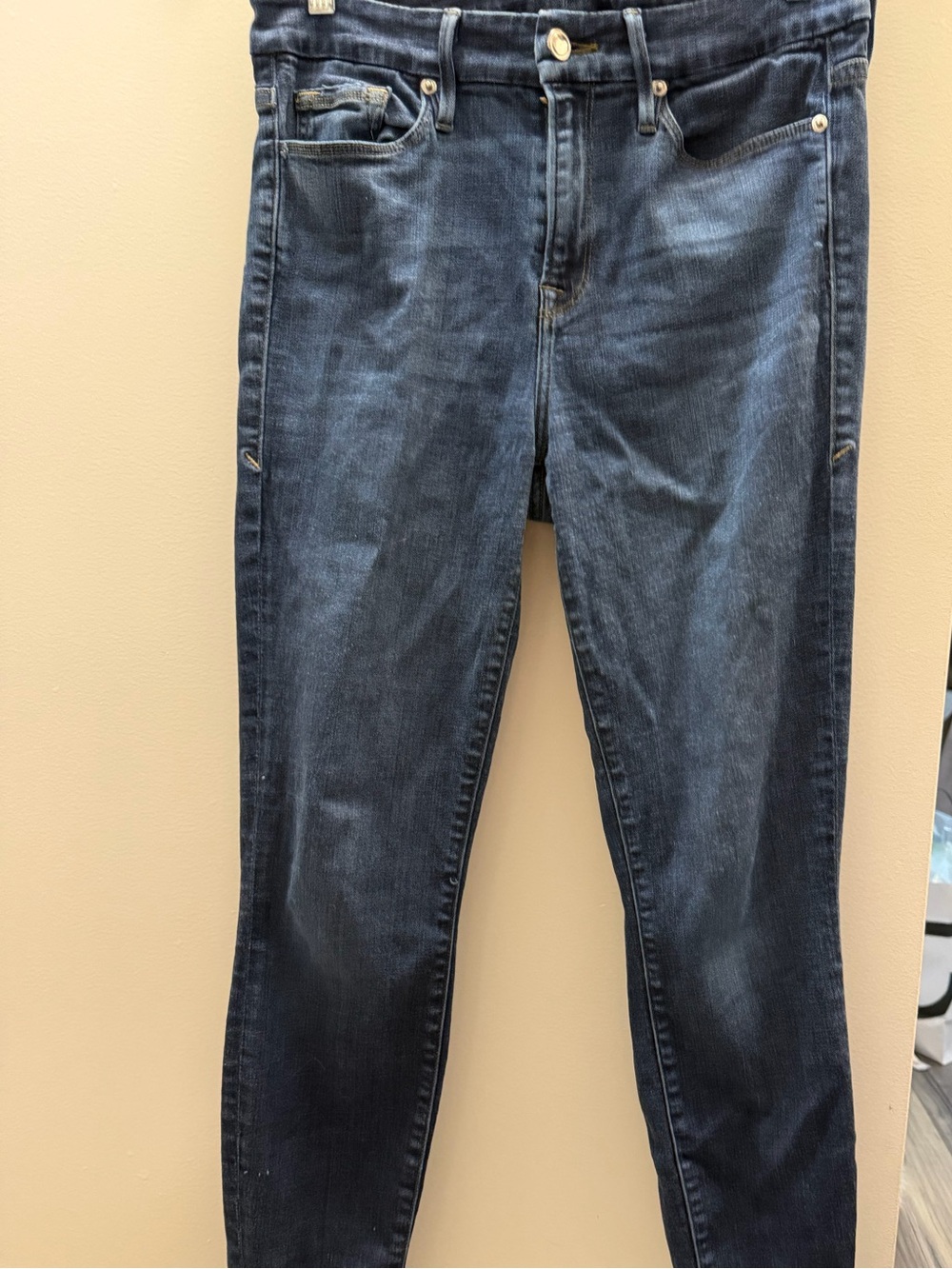 Good American Dark Blue Skinny Jeans
